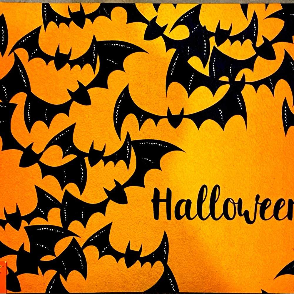 Halloween welcome Mat